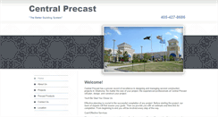 Desktop Screenshot of centralprecastokc.com